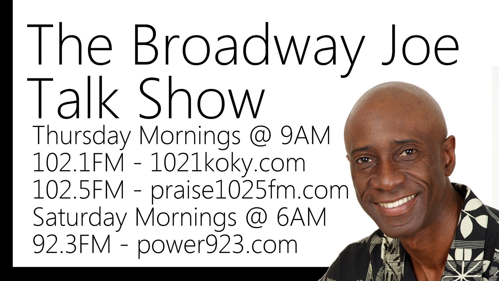 Broadway Joe Talk Show